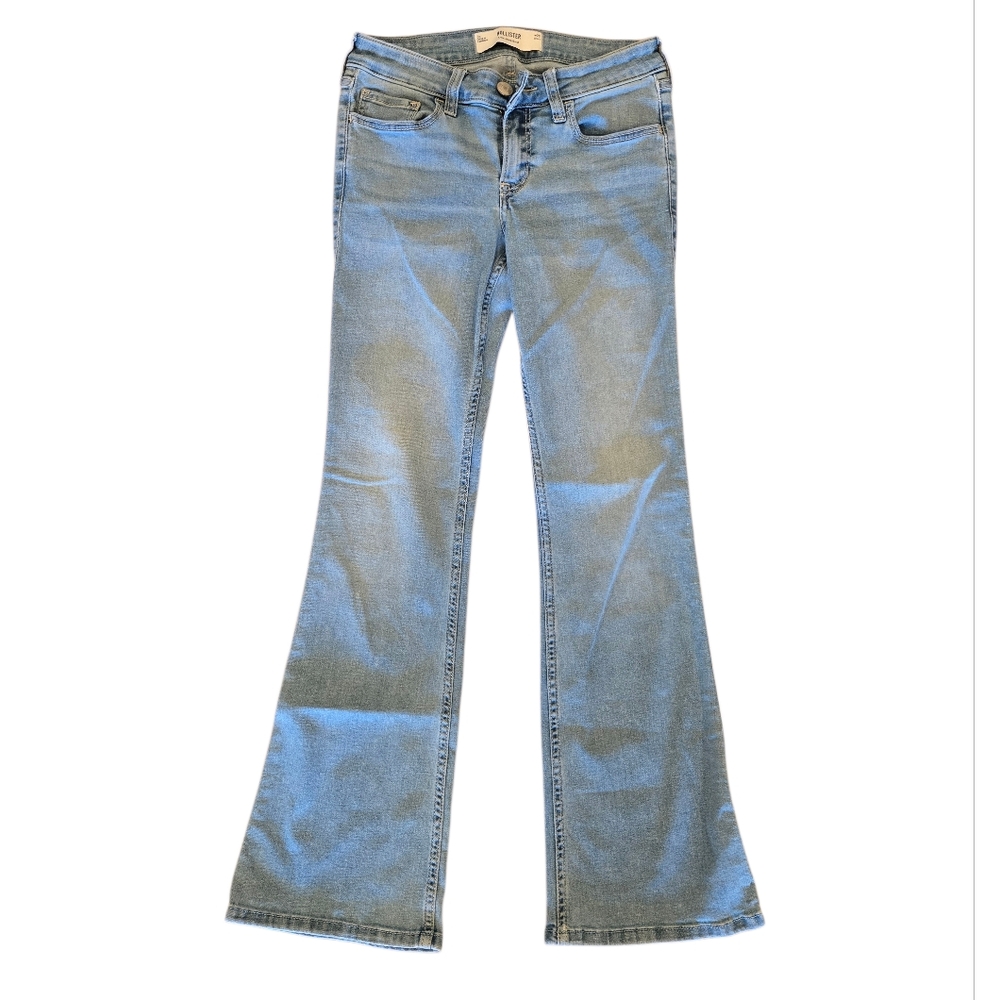 Hollister Boot Cut Low Rise Y2K Blue Jeans Size 0S